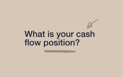 What is your cash flow position?