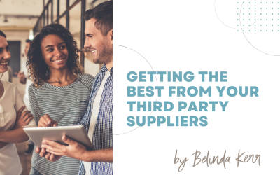 Getting the best from your 3rd party partners