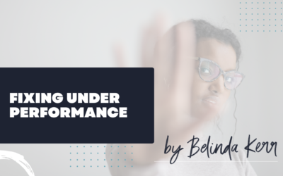The 3 reasons people under perform