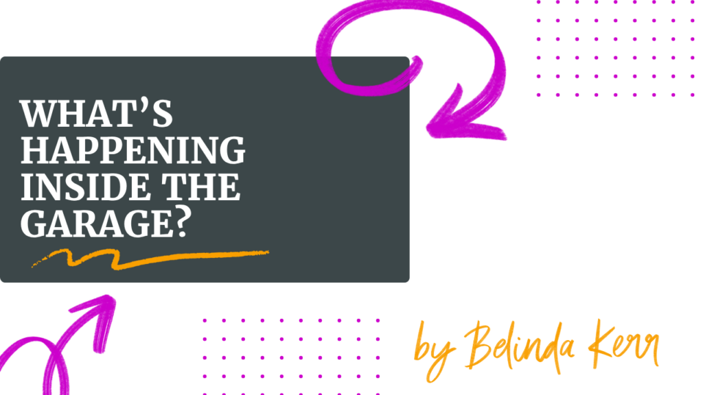 Recruitment Garage weekly newsletter header – What's happening inside the Garage with Belinda Kerr